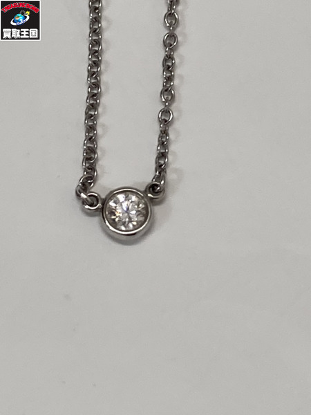 Tiffany＆Co. Pt950 ﾈｯｸﾚｽ ﾀﾞｲﾔ 