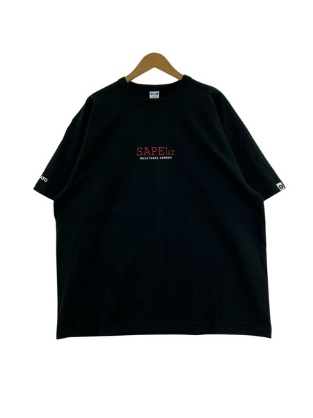 SAPeur 半袖Tシャツ・カットソー MASATOSHI HAMADA S/S TEE BLK XL