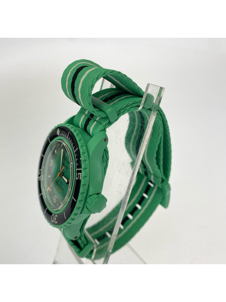 Swatch メンズ時計 BLANCPAIN BIOCERAMIC Scuba Fifty Fathoms