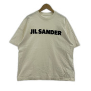 JIL SANDER 半袖Tシャツ・カットソー ロゴS/Sカットソー ホワイト (XS)