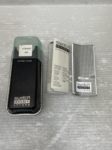 Swatch YCB4000 腕時計 ブラック