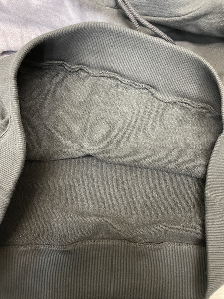 MM6 25AW REFLECTOR HOODIE M 黒