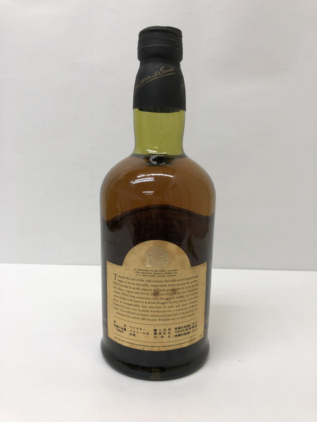 J＆B JUSTERINI＆BROOKS LTD 15 YEARS OLD 750ml 