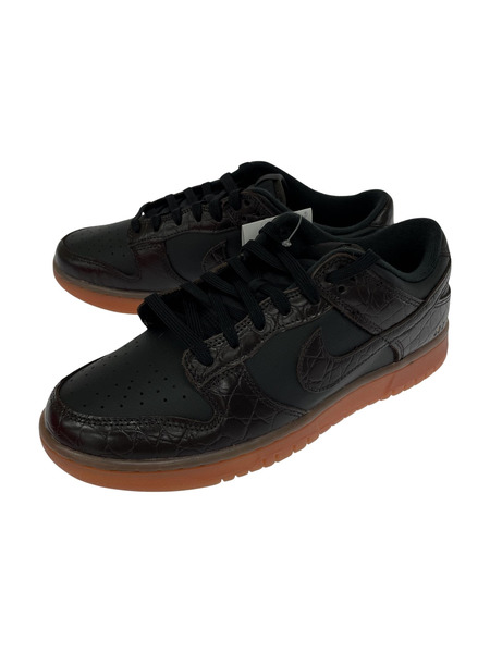 NIKE/Dunk Low Velvet Brown and Black