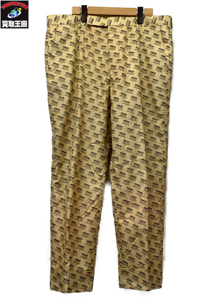GUCCI インビテーションスタンプ 総柄パンツ Size 52 グッチ 