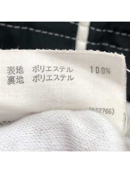 adidas PO ナイロン ハーフジップジャケット ブラック