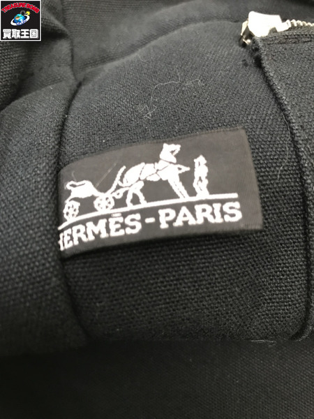 HERMES トートバッグ フールトゥGM 黒
