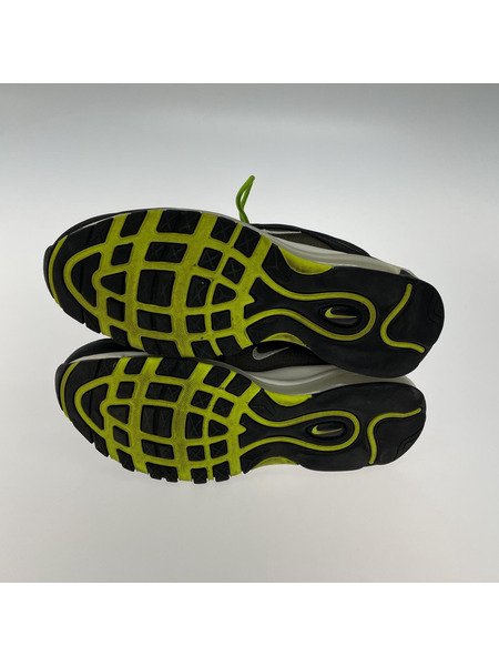 NIKE×UNDEFEATED AIR MAX 97 29cm DC4830-001 BLACK/VOLT