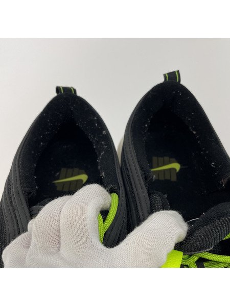 NIKE×UNDEFEATED AIR MAX 97 29cm DC4830-001 BLACK/VOLT