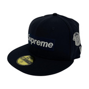 Supreme Jer seys Box Logo×NEW ERA ネイビー