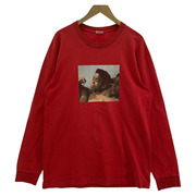 Supreme 15SS KIDS20th BLUNT L/S TEE 赤 (L）