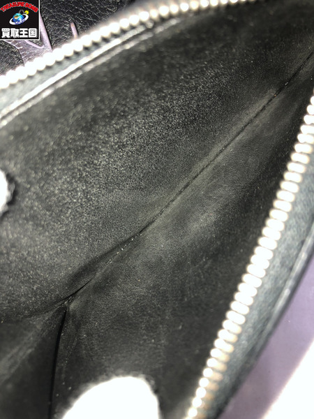 LV　ルイヴィトン　ポルトフォイユ　ロックミニ　ミー　黒　ホック難有