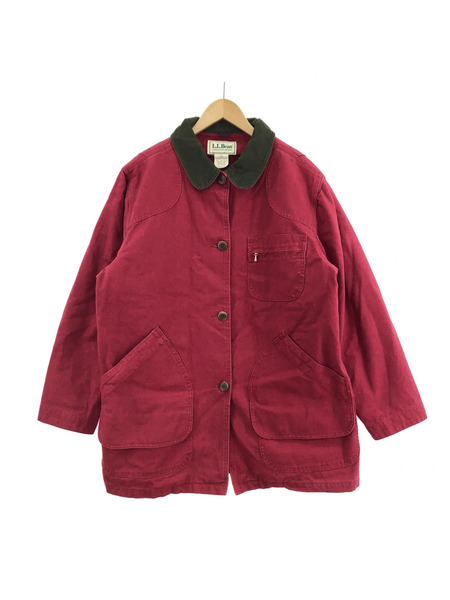 L.L.Bean OLD ブランケットライナー付キ ダックハンティングジャケット　赤　XL[値下]