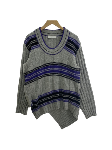 KIKO KOSTADINOV/22AW/Brutus Jumper/46/グレー