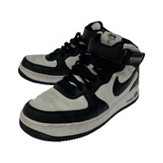NIKE×STUSSY AIR FORCE 1 '07 MID SP BLK/WHT (27.0)