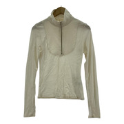 MAISON SPECIAL 長袖Tシャツ・カットソー 21222415507 Half Zip Tops アイボリー
