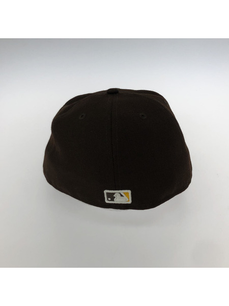 NEW ERA 59FIFTY オンフィールド サンディエゴパドレス キャップ BRN