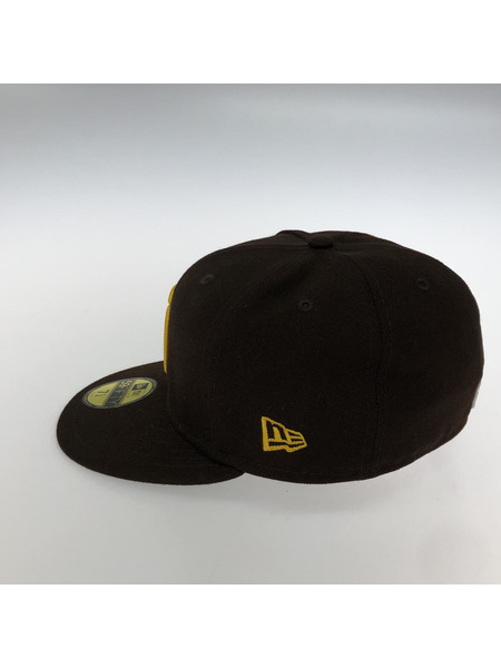 NEW ERA 59FIFTY オンフィールド サンディエゴパドレス キャップ BRN