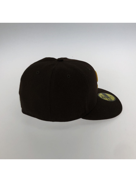 NEW ERA 59FIFTY オンフィールド サンディエゴパドレス キャップ BRN