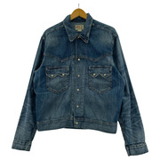 RRL デニムジャケット Hewson indigo Denim Western Jacket (M)