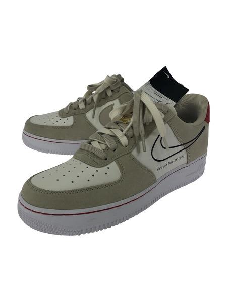 NIKE AIR FORCE 1 07 LV8 LIGHT STONE 27.5cm DB3597-100