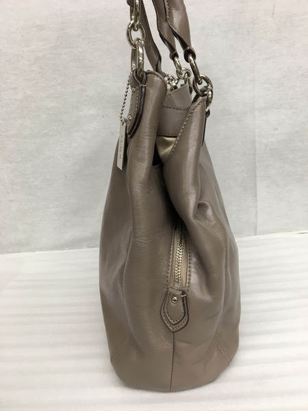 COACH　トートバッグ コレットレザー グレージュ[値下]