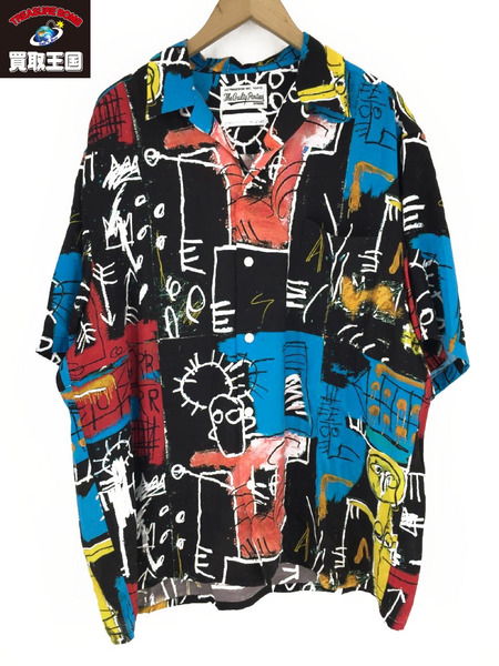 WACKO MARIA JEAN-MICHEL BASQUIAT S S HAWAIIAN SHIRT TYPE-3[値下 ...