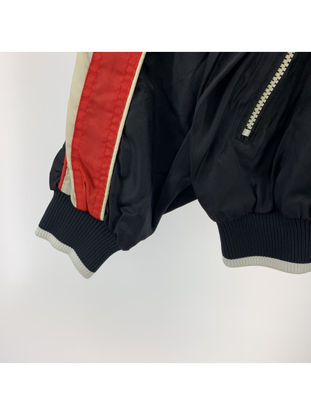 90S adidas　25刺繍　ジップチャーム　ナイロンジャケット