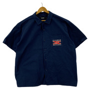 XLARGE/101242014005/X LOGO S/S WORK SHIRT（XL)