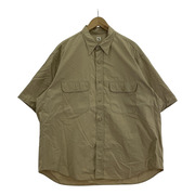 Kaptain Sunshine/SS Work Shirt/40/BEG