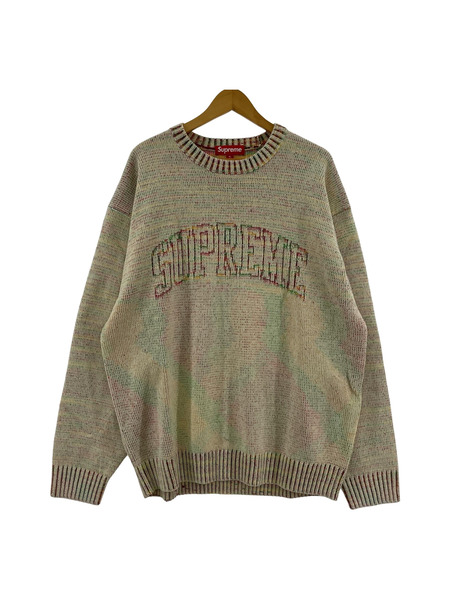 Supreme contrast arc sweater  XL