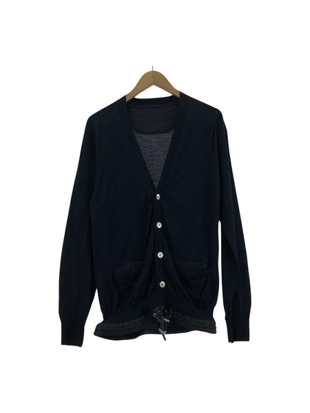 Sacai Classic Knit Cardigan (2) ネイビー[値下]