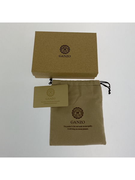 GANZO/二ツ折リ財布/牛革