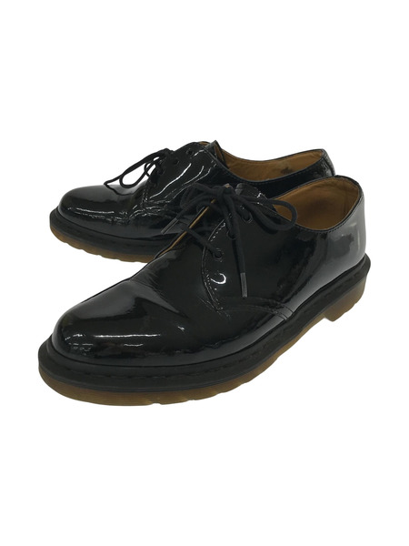 Dr.Martens×BEAMS パテントレザー3ホ-ルシューズ (UK8) 黒