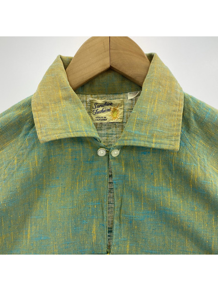 OLD・VINTAGE 60s頃 開襟シャツ[値下]