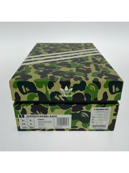 SUPER STAR 80S BAPE GZ8982 (27.5㎝)