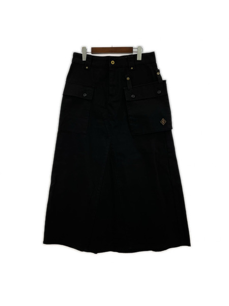 ロングスカート oar's BLK[値下]