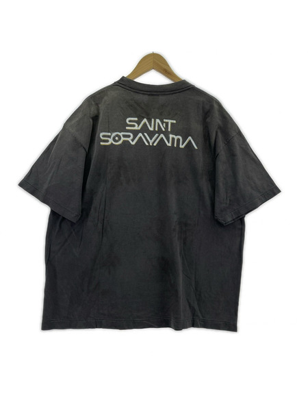 SAINT MICHAEL×SORAYAMA 25AW SRYM_SS TEE/T-REX/BLACK XL[値下]