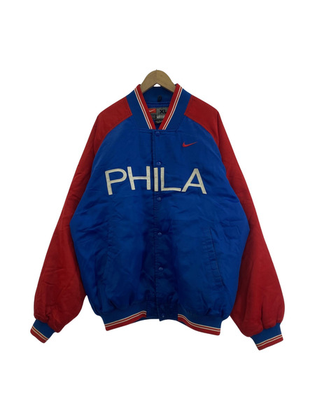 NIKE 90s スタジャン PHILA 赤青 XL