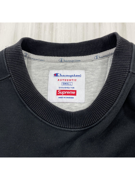 Supreme×Champion/3D Metallic Crewneck