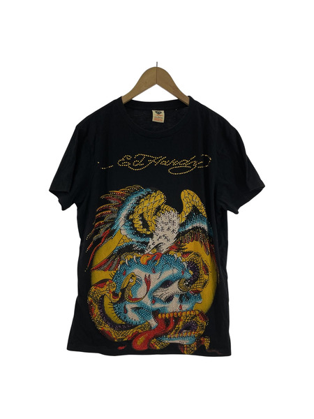 Y2K/Ed Hardy/半袖Tシャツ/L/BLK