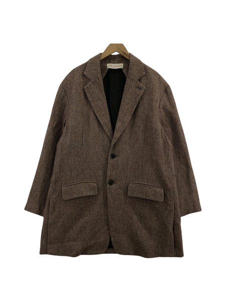 NICENESSNEP TWEED OVER WOOL JACKET DAVISON M