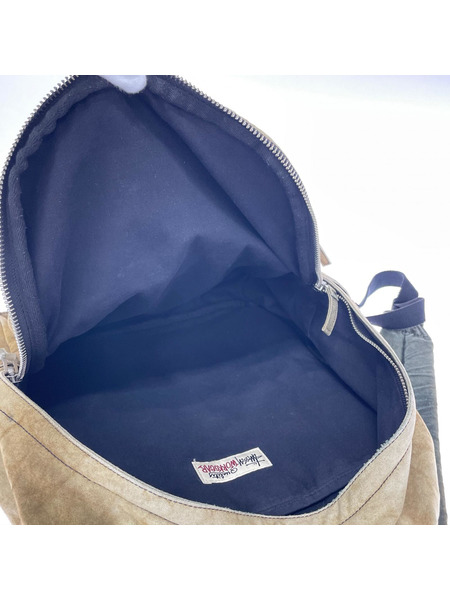 STUSSY リュックサック・バックパック CANVAS BACKPACK ベージュ