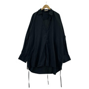 mill OVER SIZED SKIPPER SHIRT F ブラック