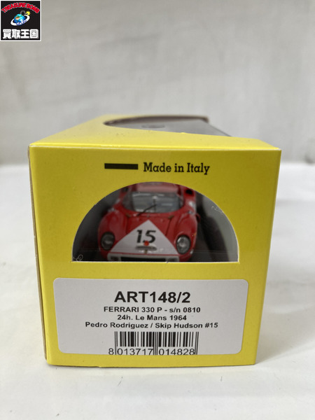 1/43スケールカー ART MODEL 1/43 フェラーリ 330P #15 ルマン24 1964