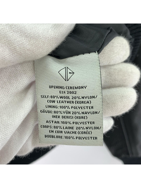 OPENING CEREMONY ジャケット 袖レザースタジャン L