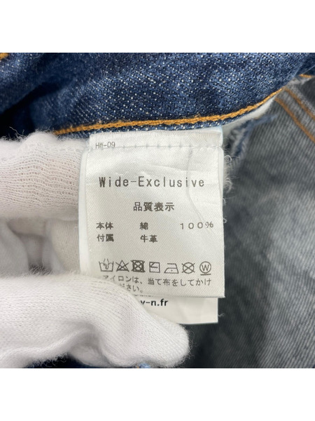 AVN デニム・ジーンズ wide exclusive/ ブルー