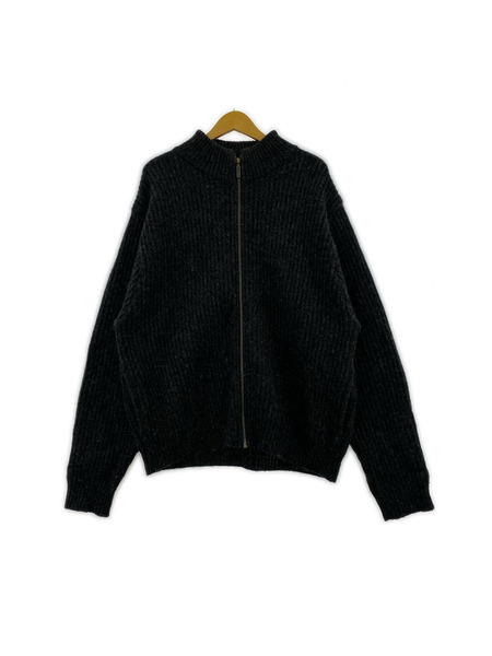 L.L.Bean ニット・セーター 80s USA製 ドライバーズニット アルパカ混 GRY
