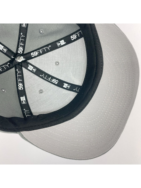 WTAPS キャップ X NEW ERA 59FIFTY グレー 7 3/8