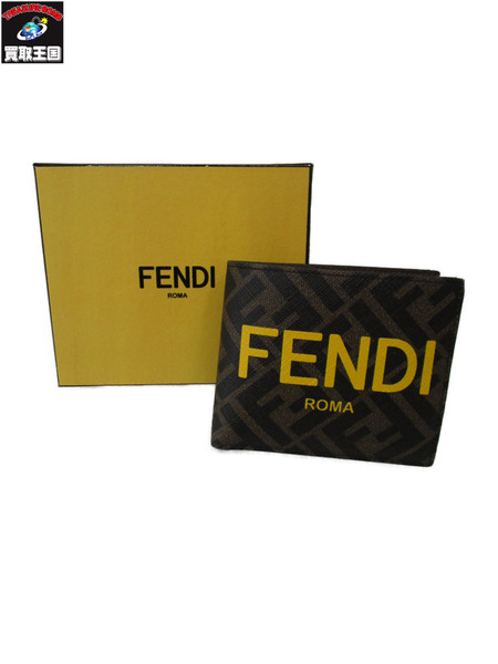 FENDI/二つ折り/財布/7M0339 AJJ8/FFモチーフ